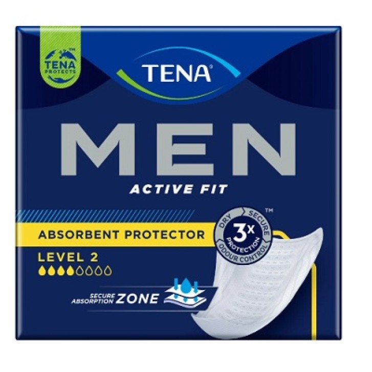 Tena Men Assorbente Incontinenza Livello 2 Duopack 20 pezzi