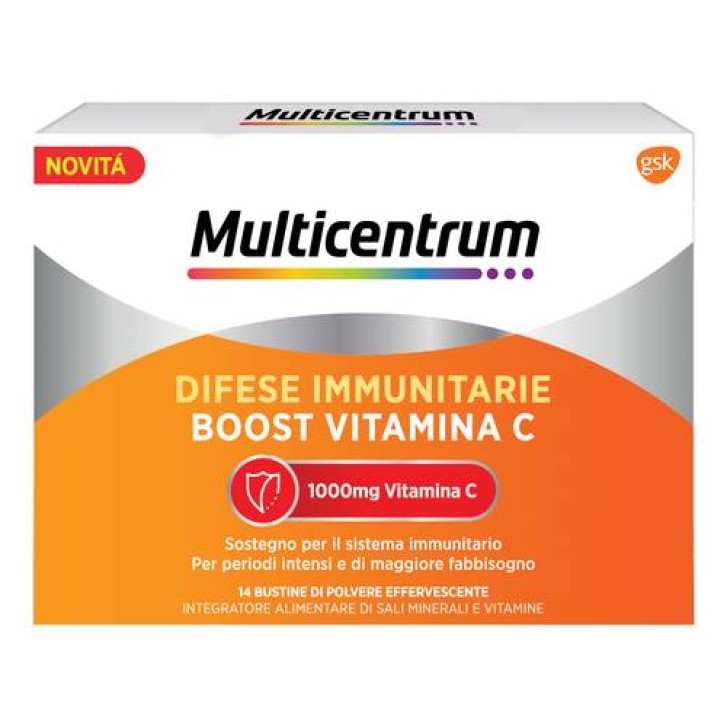 Multicentrum Difese Immunitarie Boost Vitamina C 14 Bustine