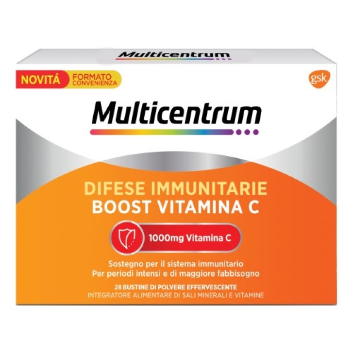 Multicentrum Difese Immunitarie Boost Vitamina C 28 Bustine