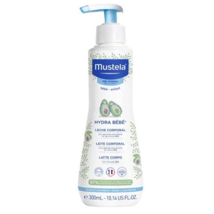 Mustela Hydra Beb Latte Idratante Corpo Neonati e Bambini 300 ml