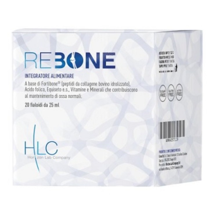 Rebone Integratore per le ossa 20 Fialoidi da 25 Ml