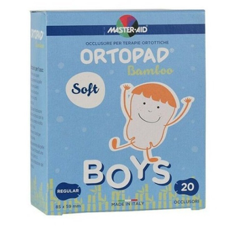 Master-aid Ortopad Boys SOFT Occlusore per ortottica junior regular 20 pezzi