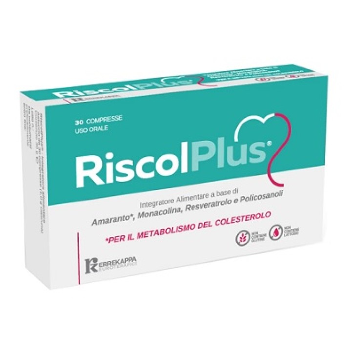 Riscol Plus integratore per il colesterolo 30 compresse