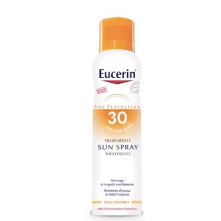 Eucerin Sun Protection Spray solare corpo tocco secco SPF 30 200 ml