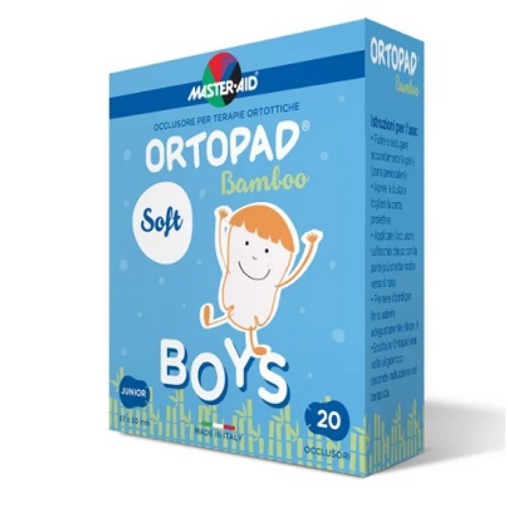 Master-aid Ortopad Boys SOFT Occlusore per ortottica junior medium 20 pezzi