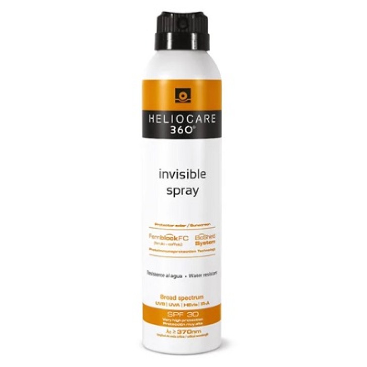 Heliocare 360 Invisible Spray fotoprotettore SPF 30 200 ml