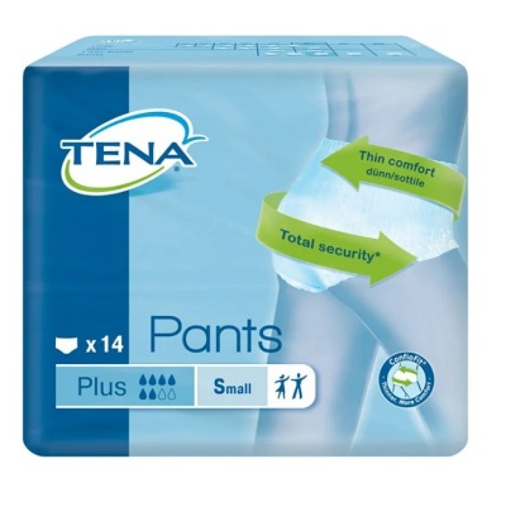 Tena Pants Plus mutandina assorbente taglia S 14 pezzi