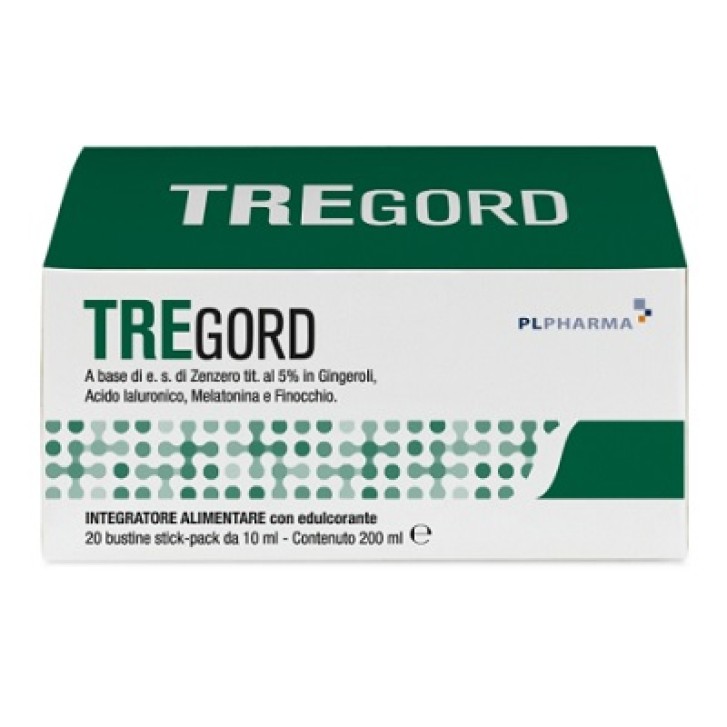 Tregord Integratore per il reflusso gastrico 20 stick