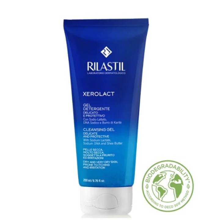 Rilastil Xerolact Gel detergente 200 ml