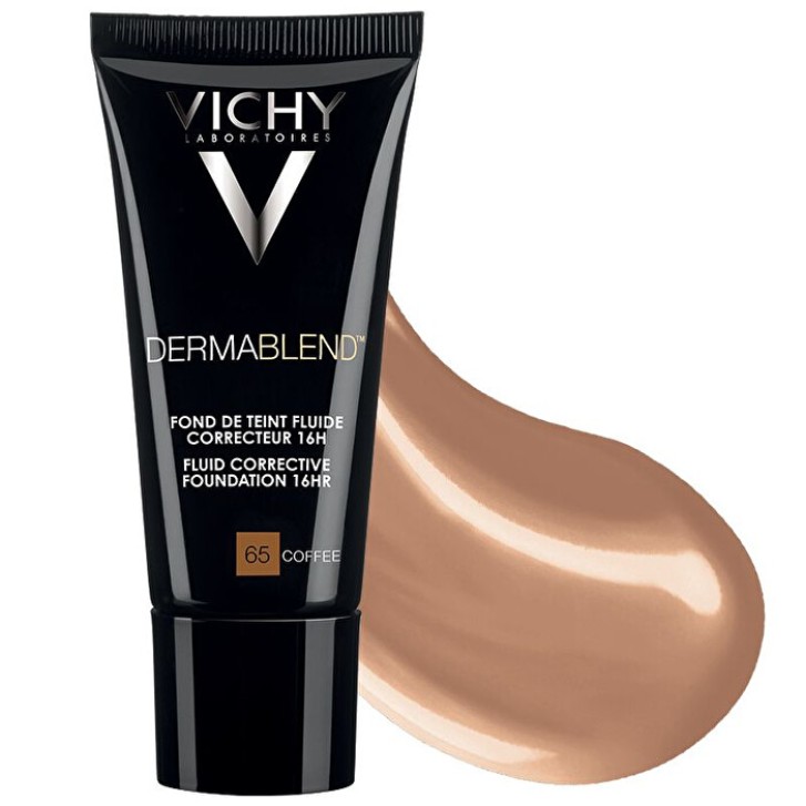 Vichy Dermablend Fondotinta Fluido Correttore 16h 65 Caff 30 ml