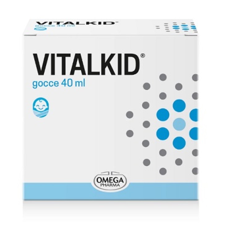 Vitalkid Gocce integratore multivitaminico 40 Ml