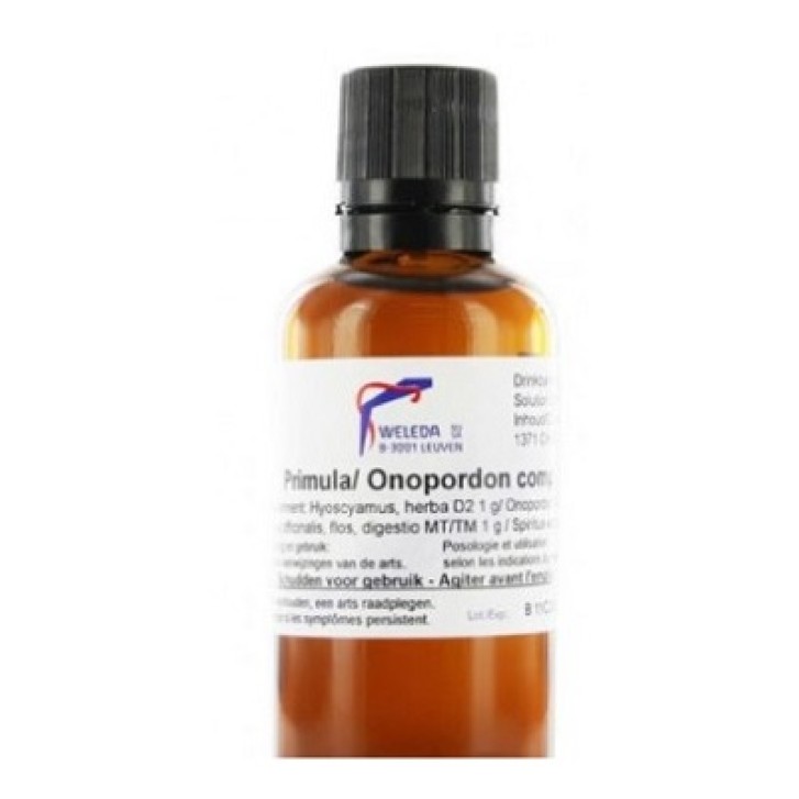 Weleda Onopordon Primula Compositum Rimedio Omeopatico 50 ml