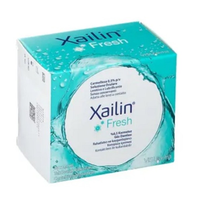 Xailin Fresh Gocce Lubrificanti per secchezza oculare 30 flaconcini