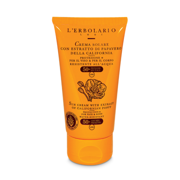 CREMA SOLARE ESTRATTO DI PAPAVERO SPF50 75 ML Erbolario