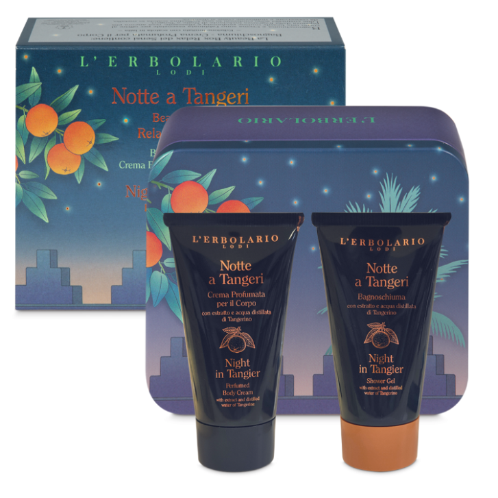 NOTTE A TANGERI beauty box relax dei sensi Erbolario