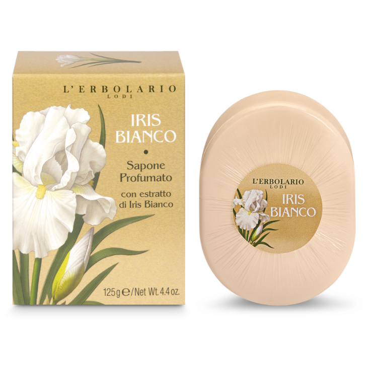 IRIS BIANCO SAPONE 125 gr Erbolario