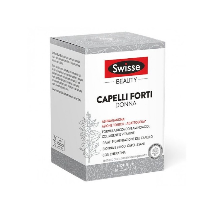 SWISSE CAPELLI FORTI integratore donna 30 compresse