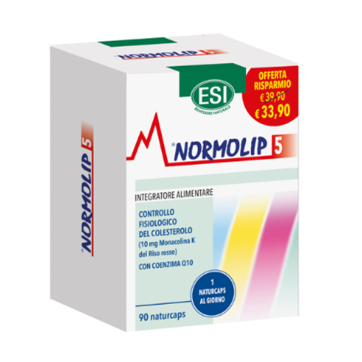 ESI NORMOLIP 5 90 capsule offerta speciale