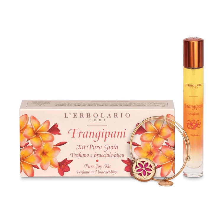 FRANGIPANI KIT PURA GIOIA 1 PROFUMO 15 ML + 1 BRACCIALE BIJOUX EDIZIONE LIMITATA