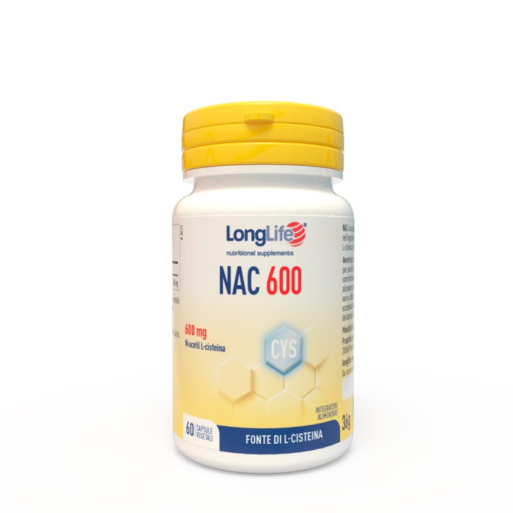 LONGLIFE NAC 600MG 60 capsule