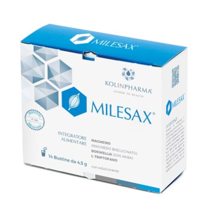 Milesax integratore per tensione muscolare e articolazioni 14 Bustine