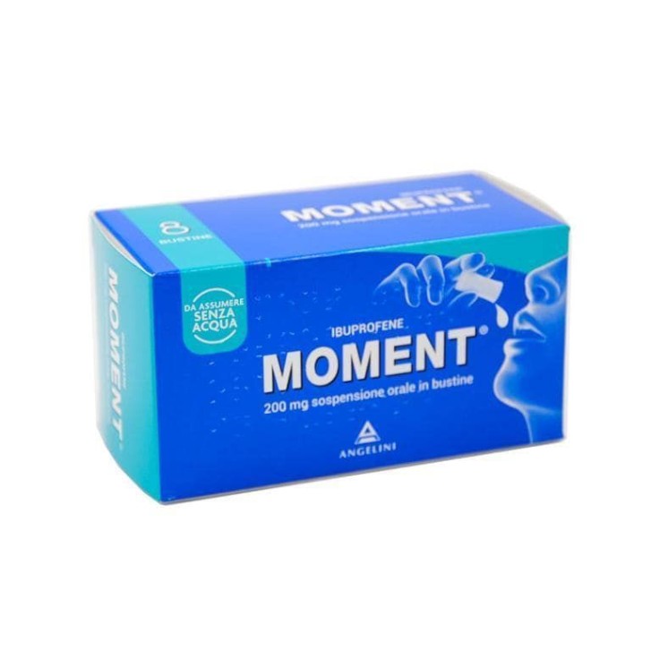 MOMENT orale sospensione 8 bustine 200 mg