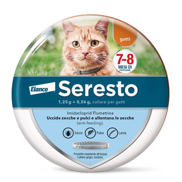 SERESTO collare GATTI 1,25G+0,56G