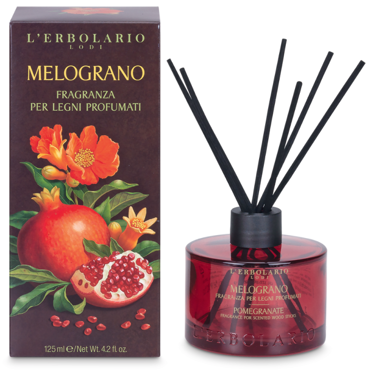 MELOGRANO fragranza legni profumati 125 ML profumatore di ambiente