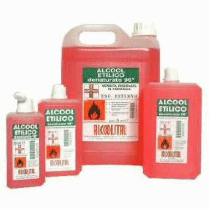 ALCOOL ETILICO DENATURATO 90% 500 ML