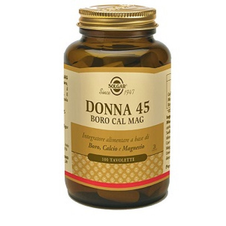 DONNA 45 BO/CA/MG 100TAV SOLGAR