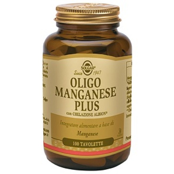 OLIGO MANGANESE PLUS 100T SOLGAR