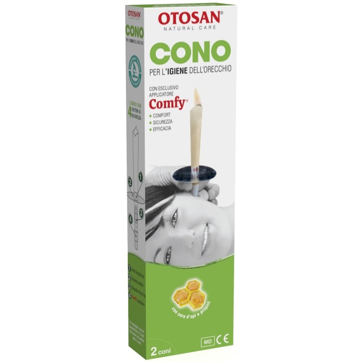 OTOSAN-PULIZ ORECCH 2 CONI