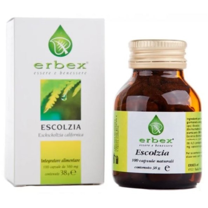 ESCOLZIA 100CPS 380MG ERBEX