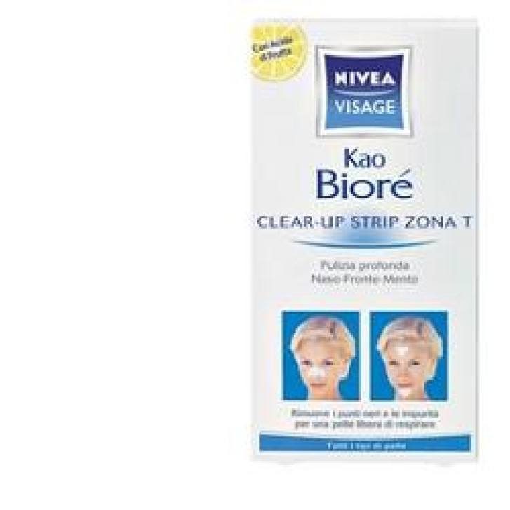 NIVEA VISO KAO BIORE' CLEARUP STRIP ZONA T