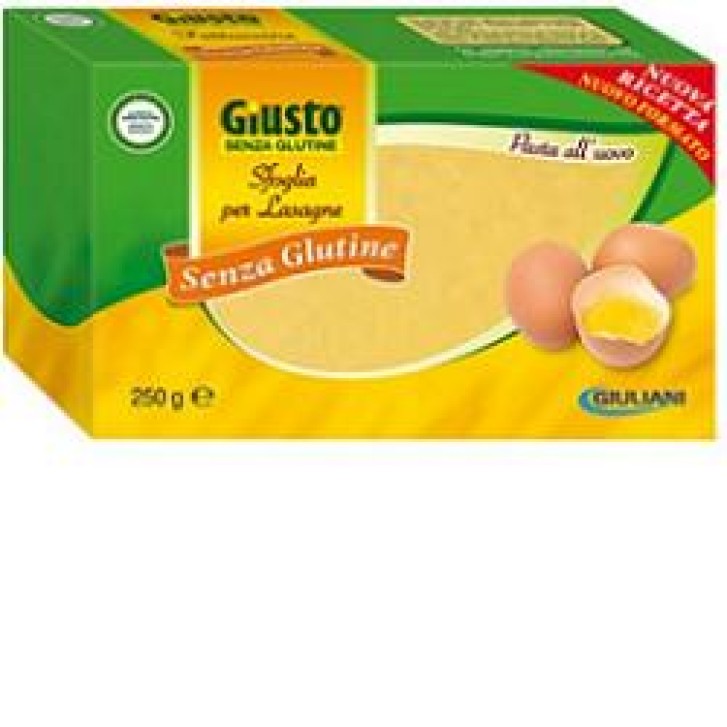 GIUSTO SENZA GLUTINE SFOGLIE LASAGNE 250 G