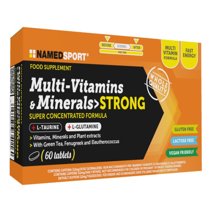 MULTIVITAMINS&MINERALS STRONG