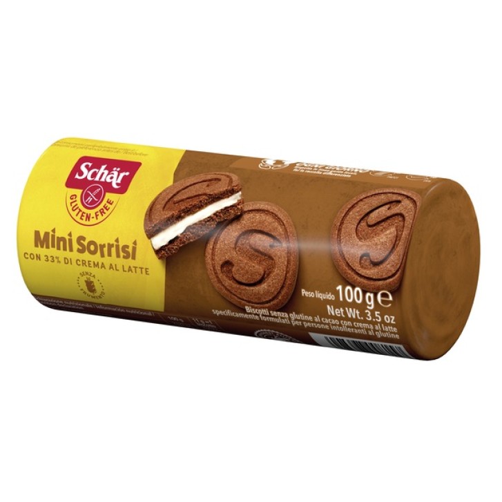 SCHAR MINI SORRISI CON CREMA AL LATTE 100 G