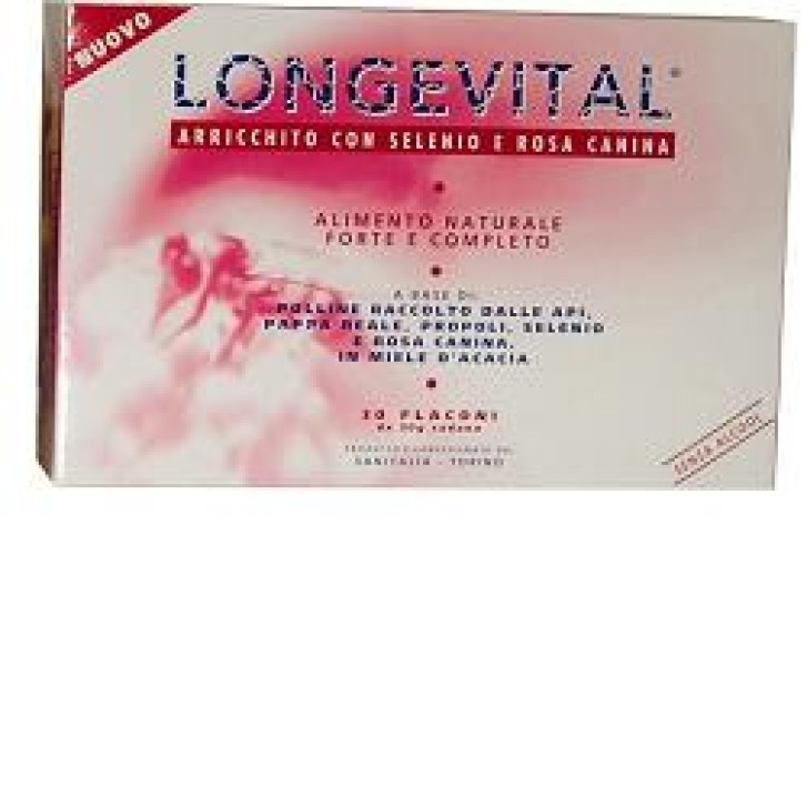 LONGEVITAL forte 30 flaconcini 30gr