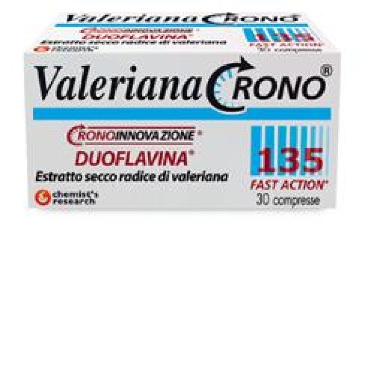 VALERIANA CRONO 30CPR 135MG