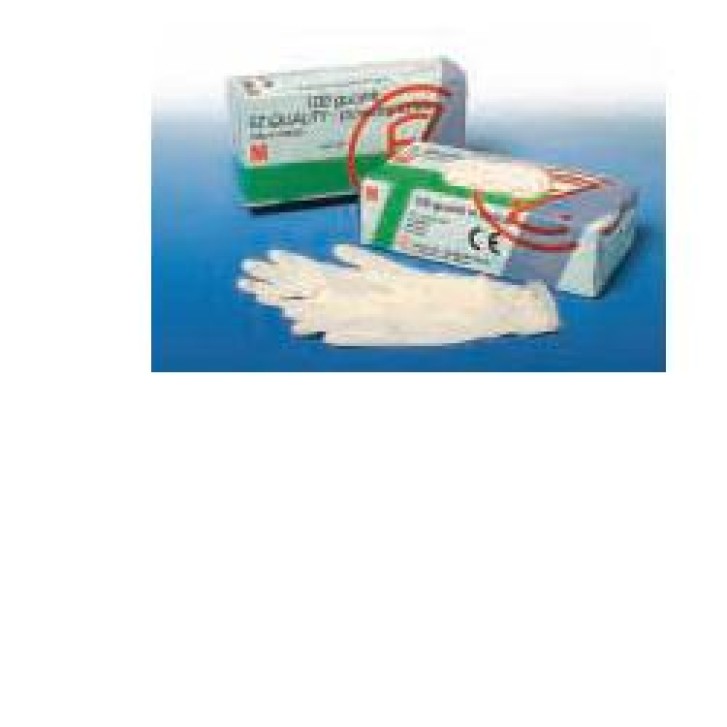 GUANTO IN LATTICE PER ESPLORAZIONE FZ QUALITY MEDS MISURA MEDIUM 1 SCATOLA 100 GUANTI