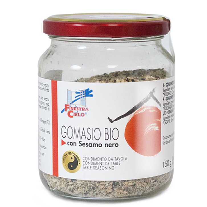 GOMASIO C/SESAMO NERO 150G (I6D/