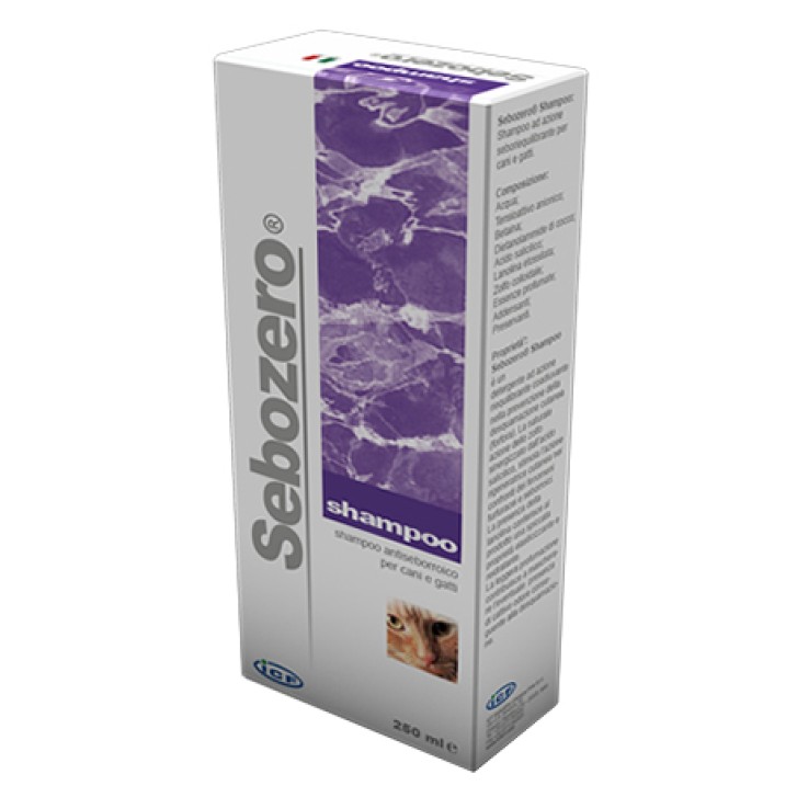 SEBOZERO-SHAMPOO 250ML VET