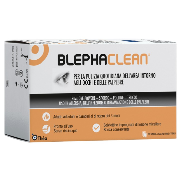 BLEPHACLEAN GARZE STER 20PZ