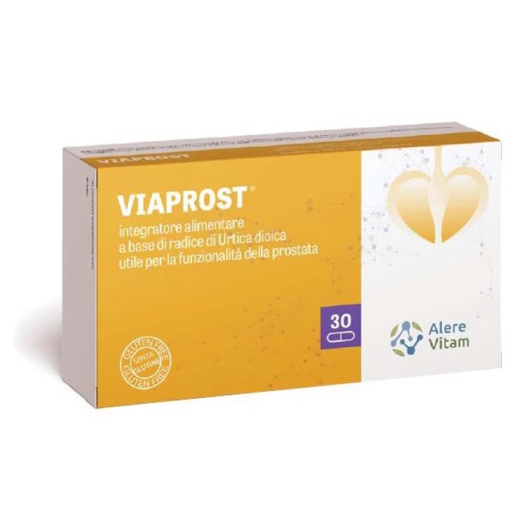 VIAPROST integratore 30 compresse  funzionalità e benessere della prostata