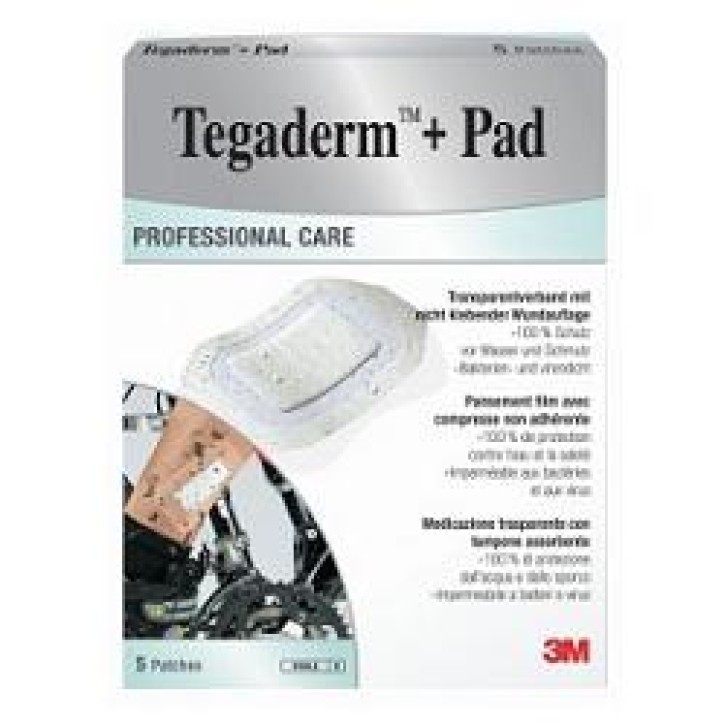 TEGADERM PAD CER 5X 7CM 5PZ