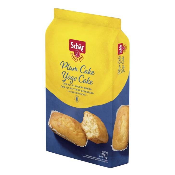 SCHAR PLUM CAKE YOGO CAKE 6 PEZZI DA 33 G