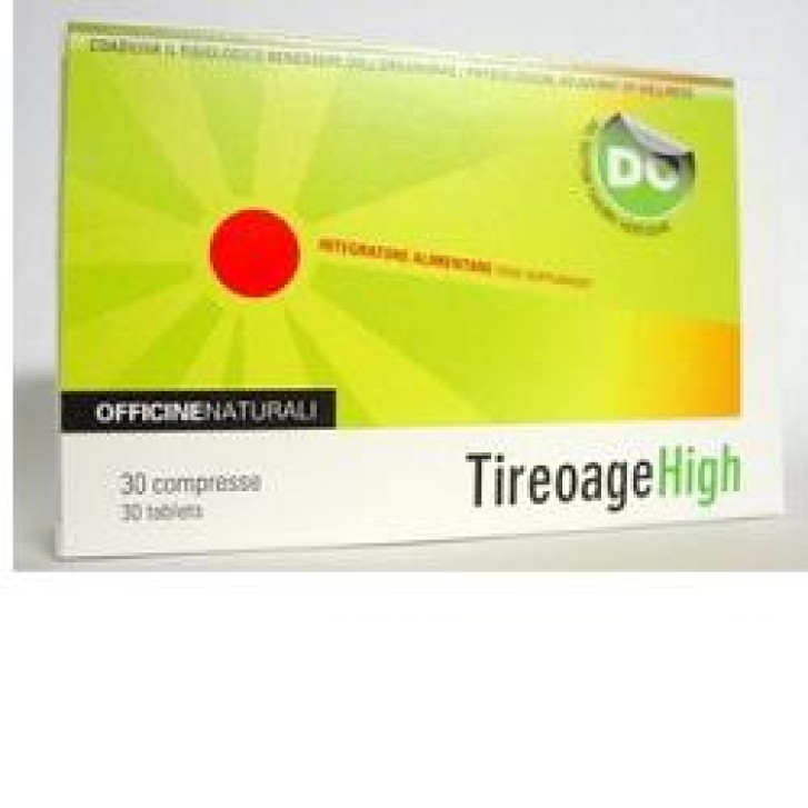 TIREOAGE HIGH 30CPR 550MG