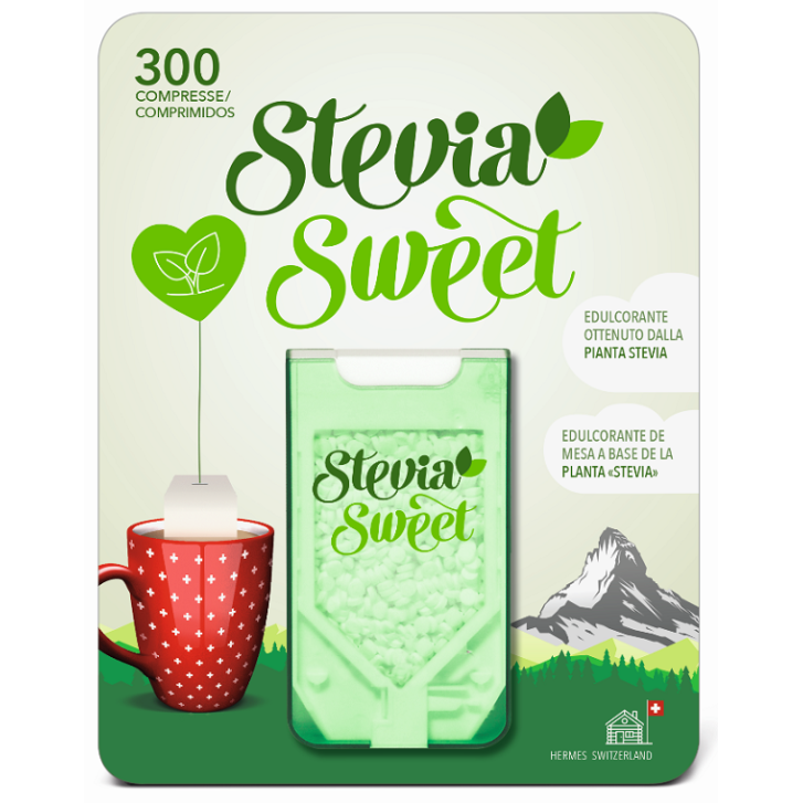 HERMESETAS STEVIA 300CPR