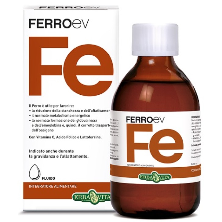 FERRO EV SCIROPPO 250ML ERBAVI