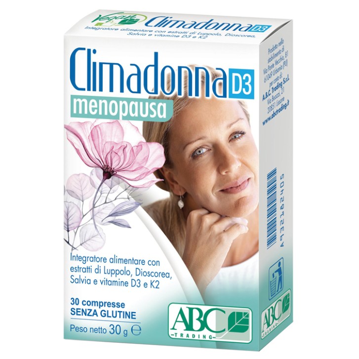 CLIMADONNA D3 integratore di luppolo e discorea 30 compresse 